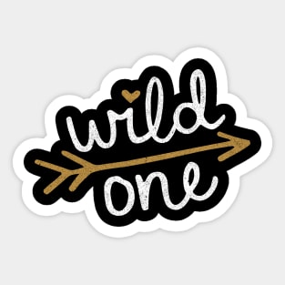 Wild One Sticker